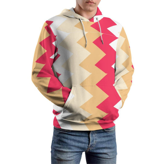 Colour Pattern Hoodie for Men