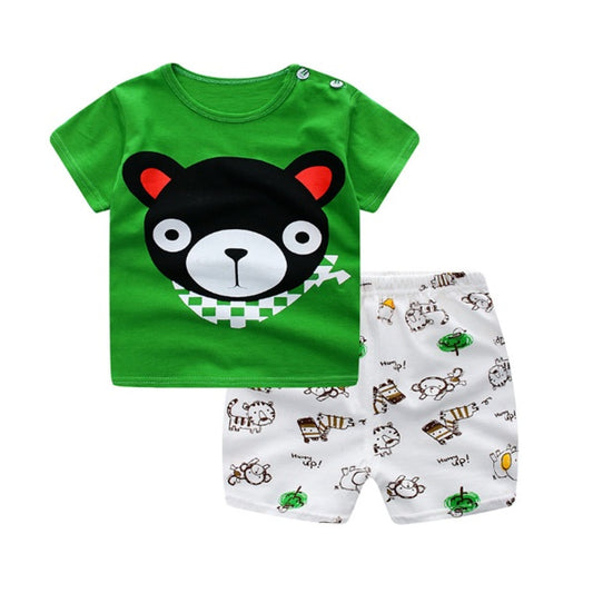 Cartoons Baby Summer Outfit