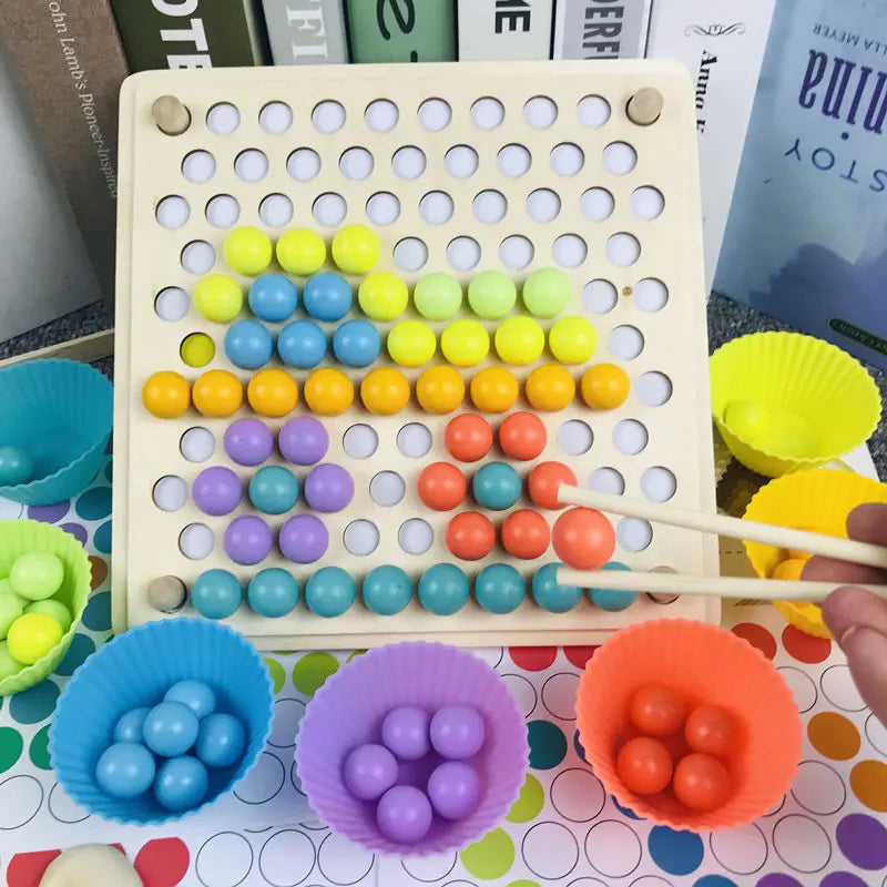 Wooden Beads Game Montessori Educational Toy