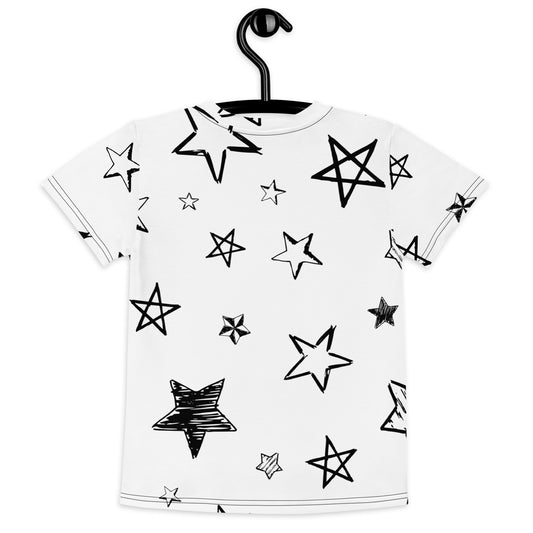 Kids Unisex Star pattern t-shirt