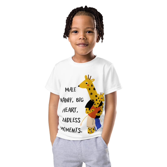 The London Manny Kids crew neck t-shirt