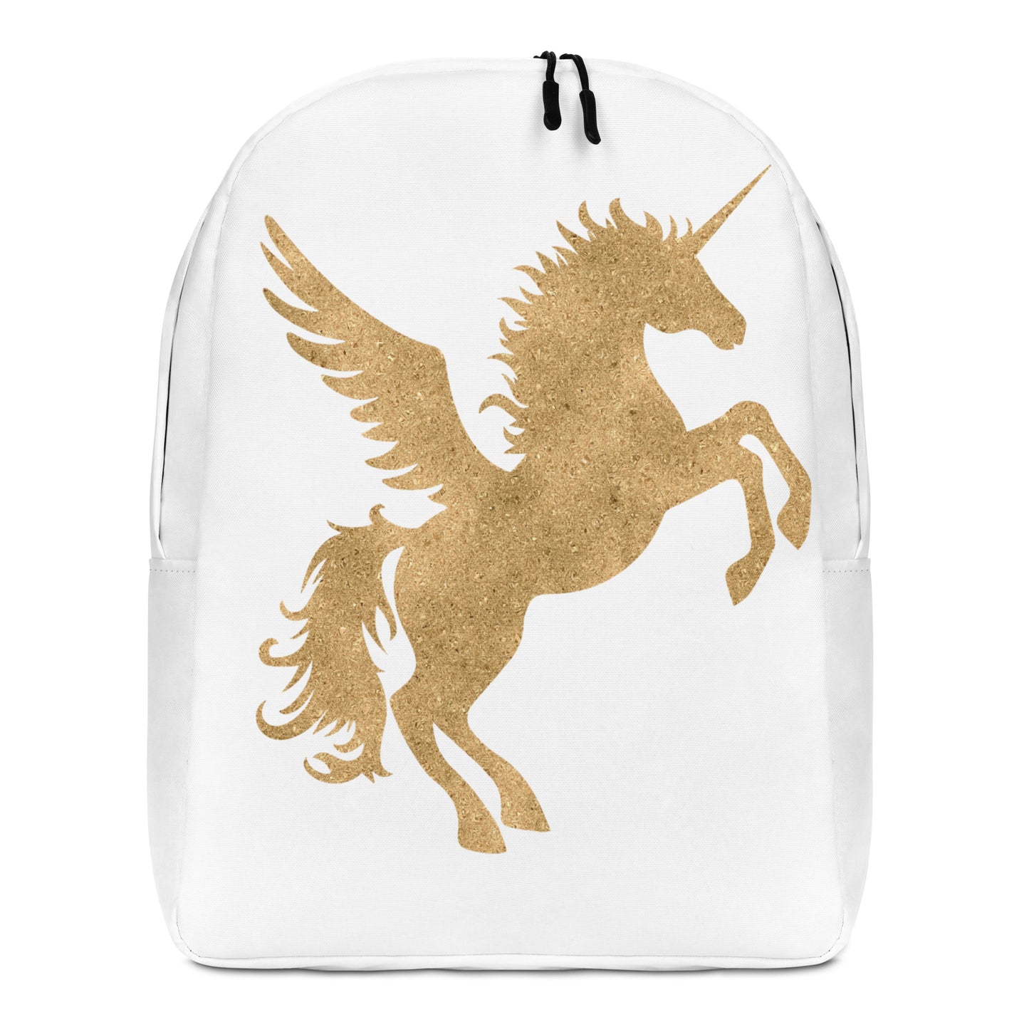 Minimalist Golden Unicorn Backpack