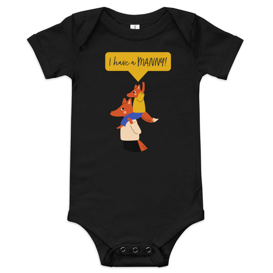 The London Manny Baby short sleeve one piece