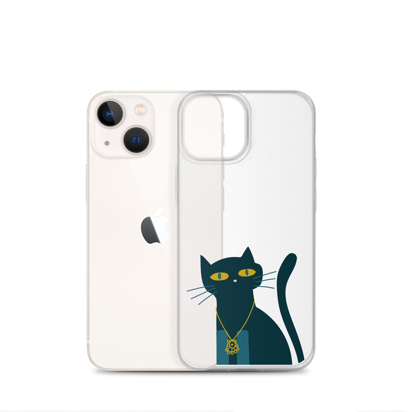 IPhone Lucky Cat Clear Case