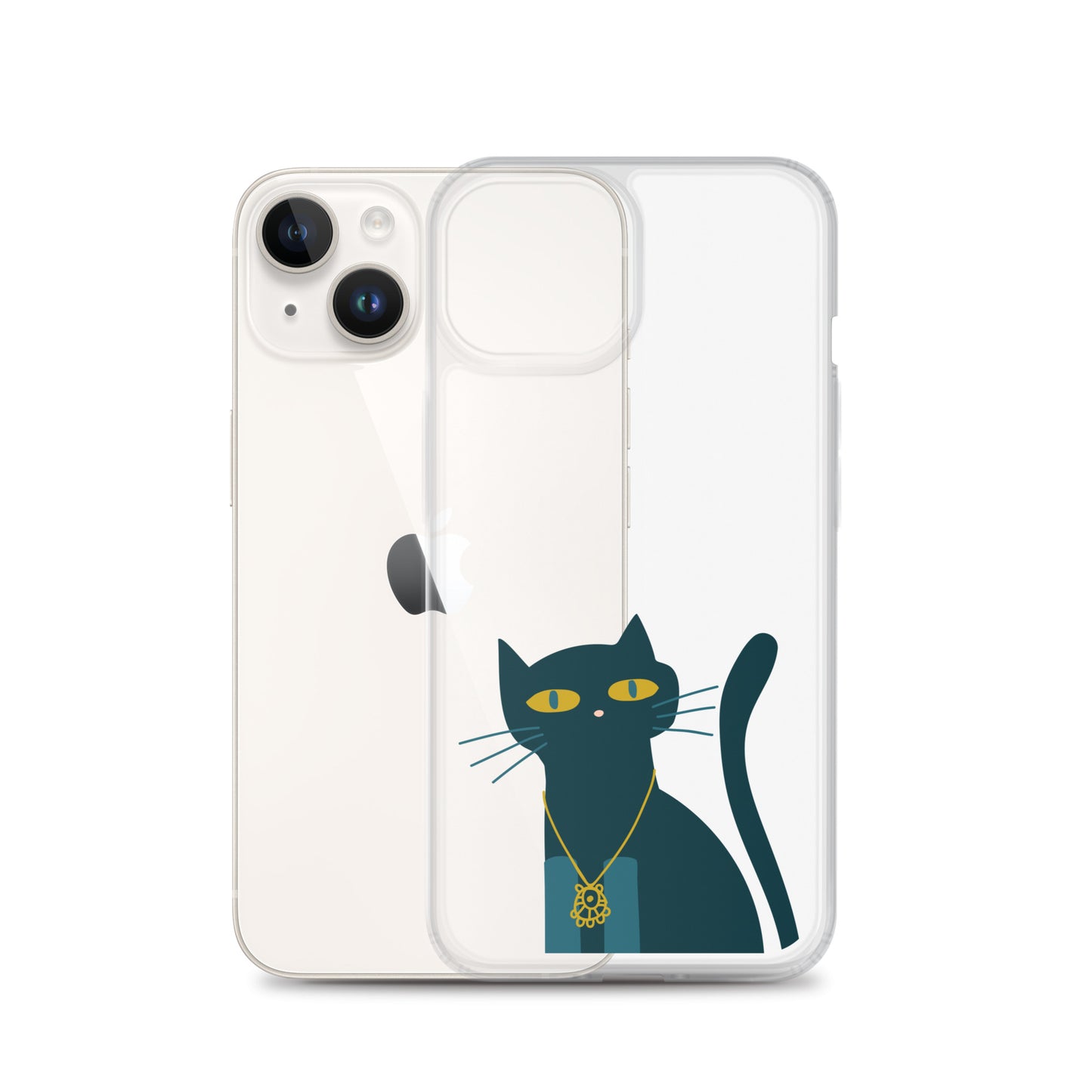 IPhone Lucky Cat Clear Case