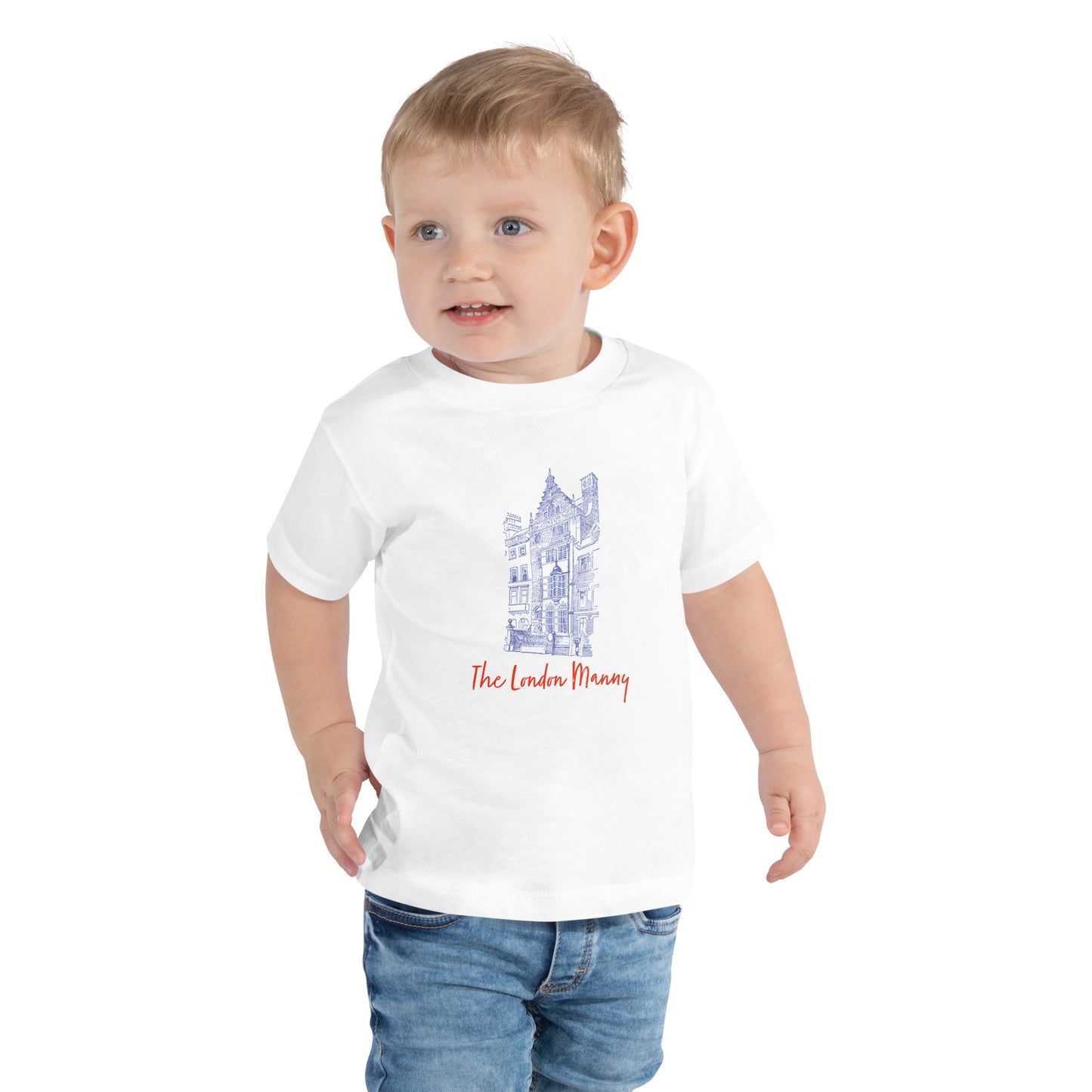 The London Manny Toddler Short Sleeve Tee
