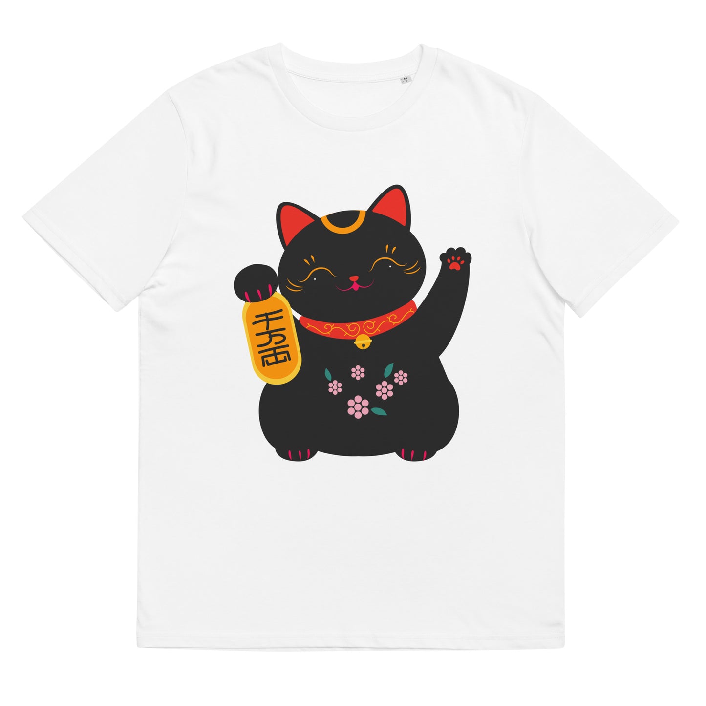 Women Japanese Style Cat organic cotton t-shirt