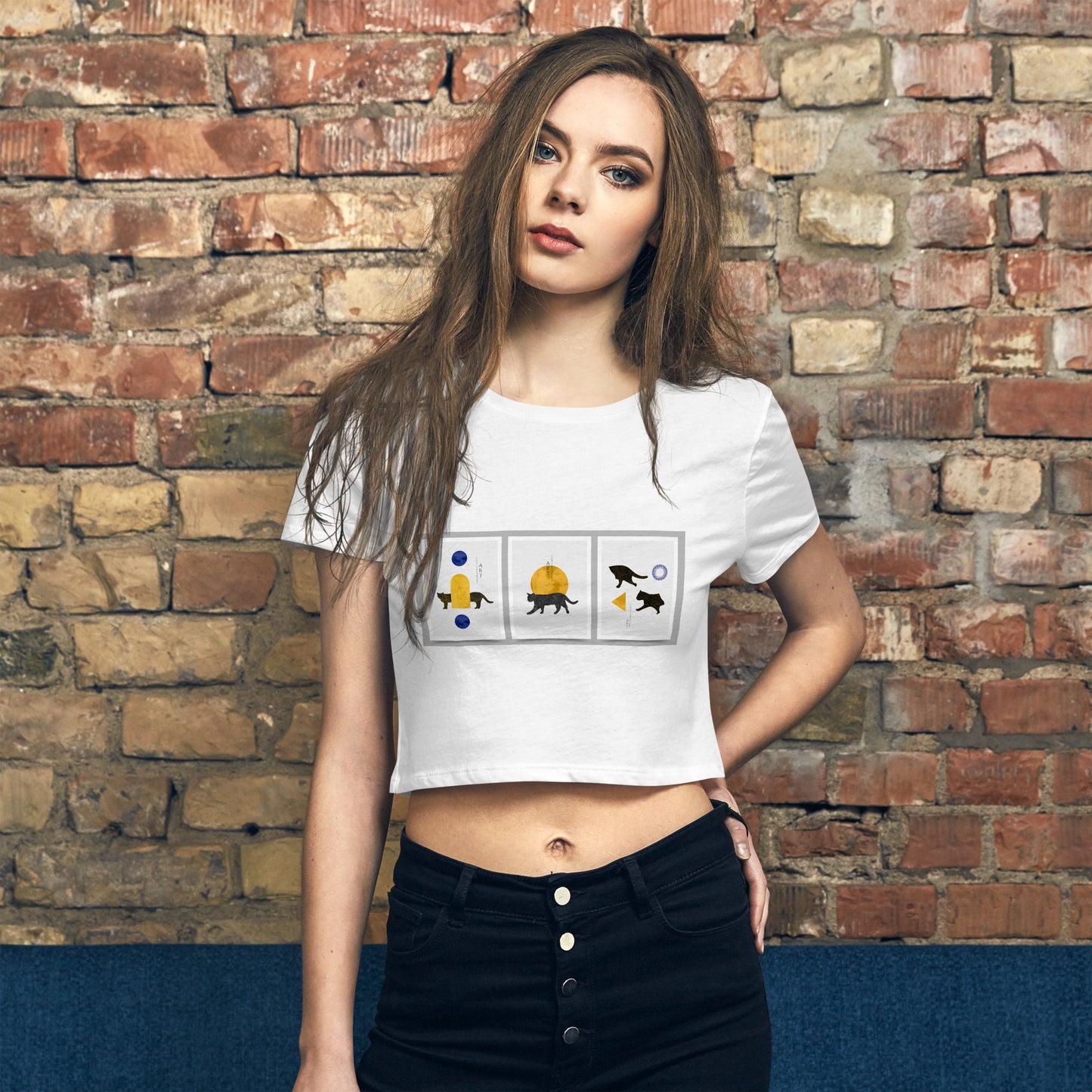 Neko Art Crop top.