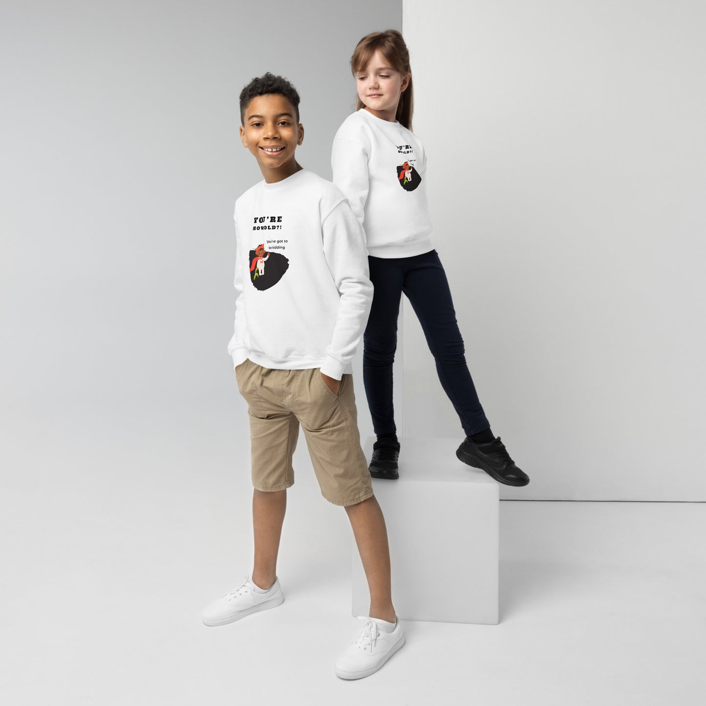 The London Manny Youth crewneck sweatshirt