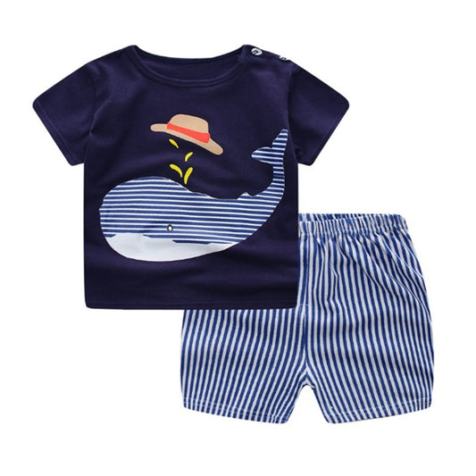 Cartoons Baby Summer Outfit