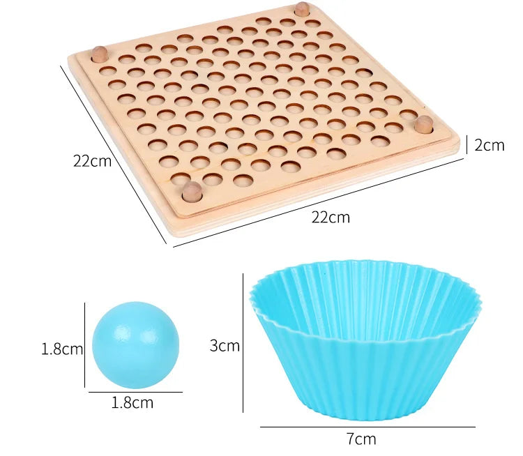 Wooden Beads Game Montessori Educational Toy