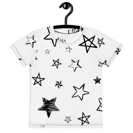 Kids Unisex Star pattern t-shirt