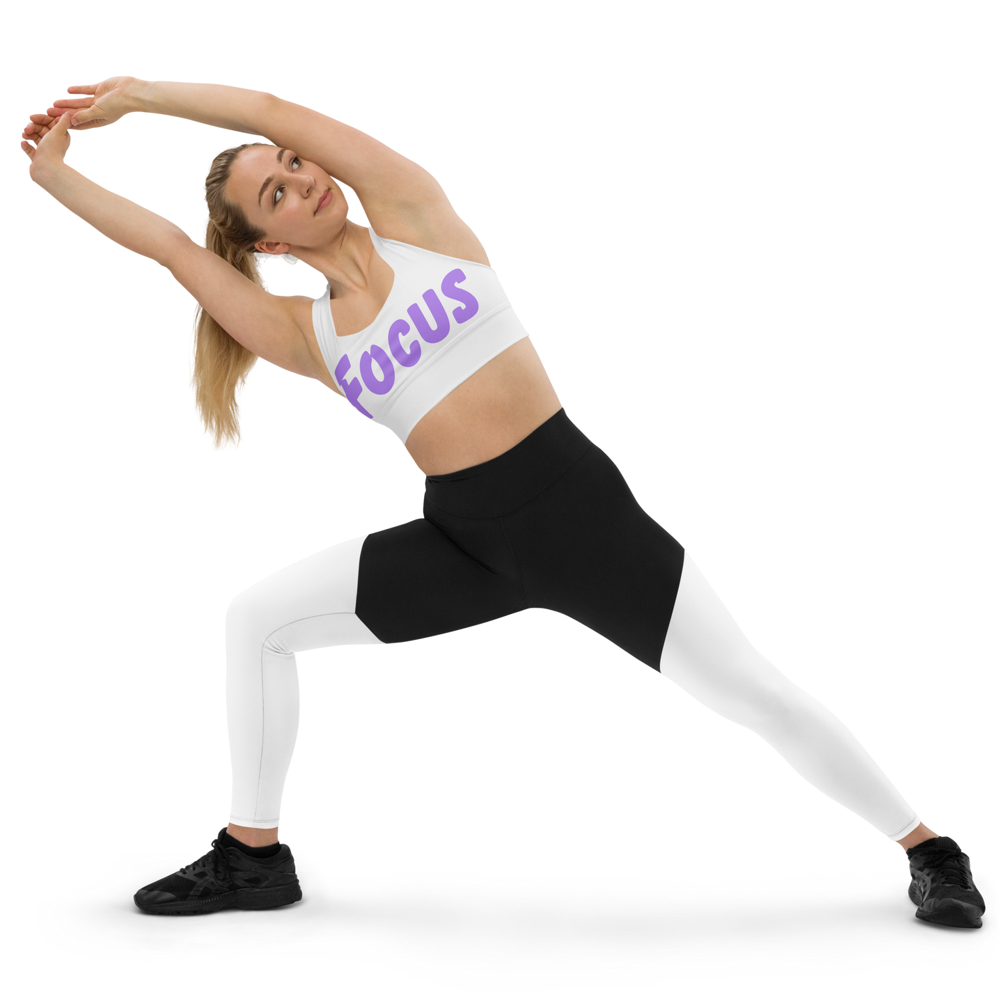 Women's Focus sport brand outfit.