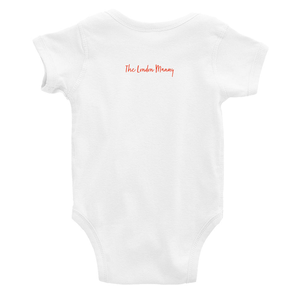 The London Manny Baby Bear Bodysuit