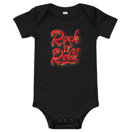 Baby Rock and Roll  short sleeve one piece