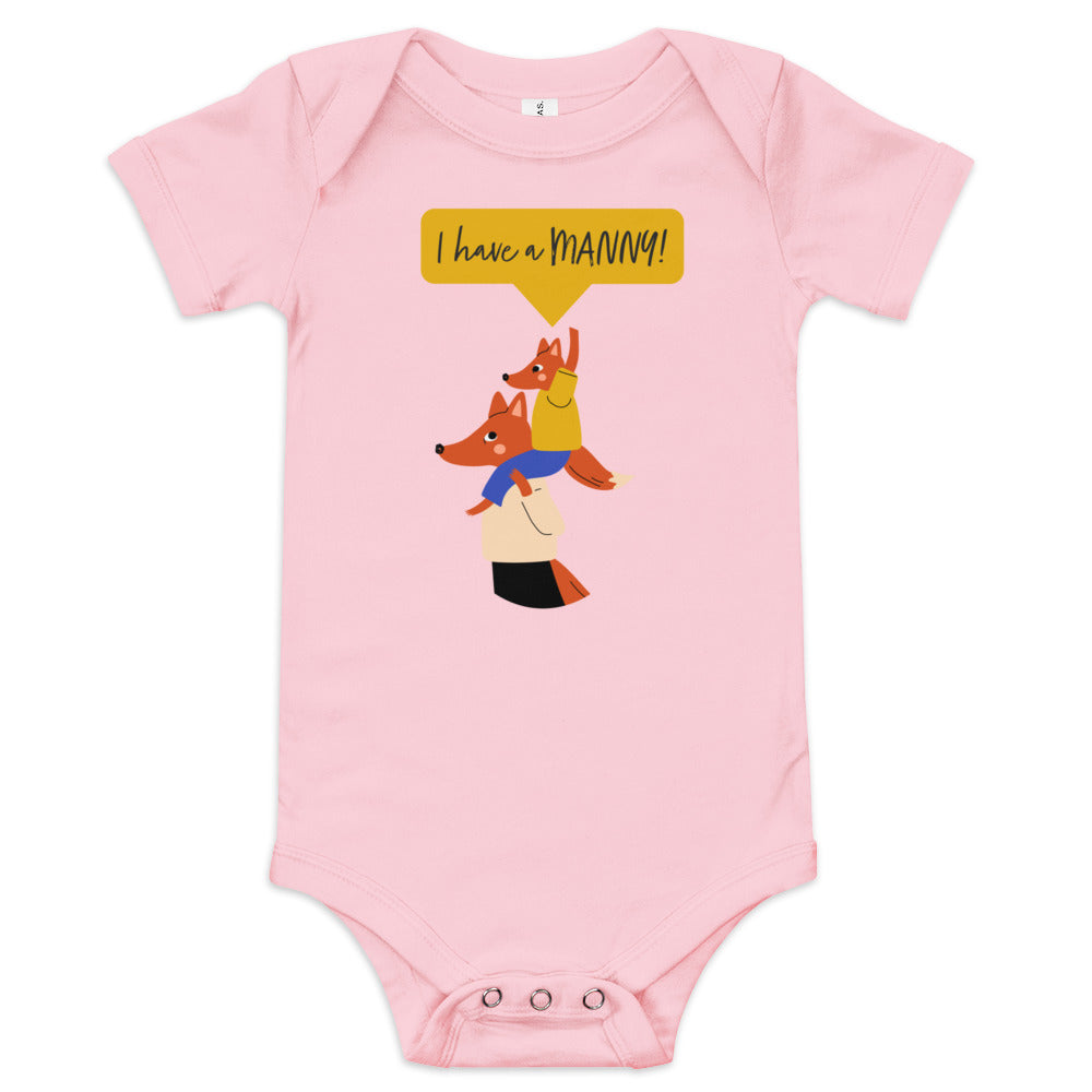 The London Manny Baby short sleeve one piece