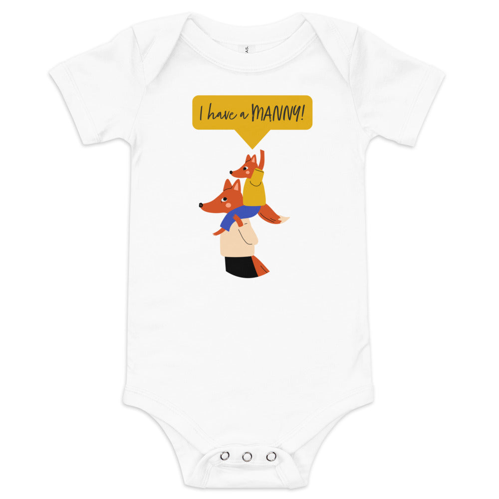 The London Manny Baby short sleeve one piece
