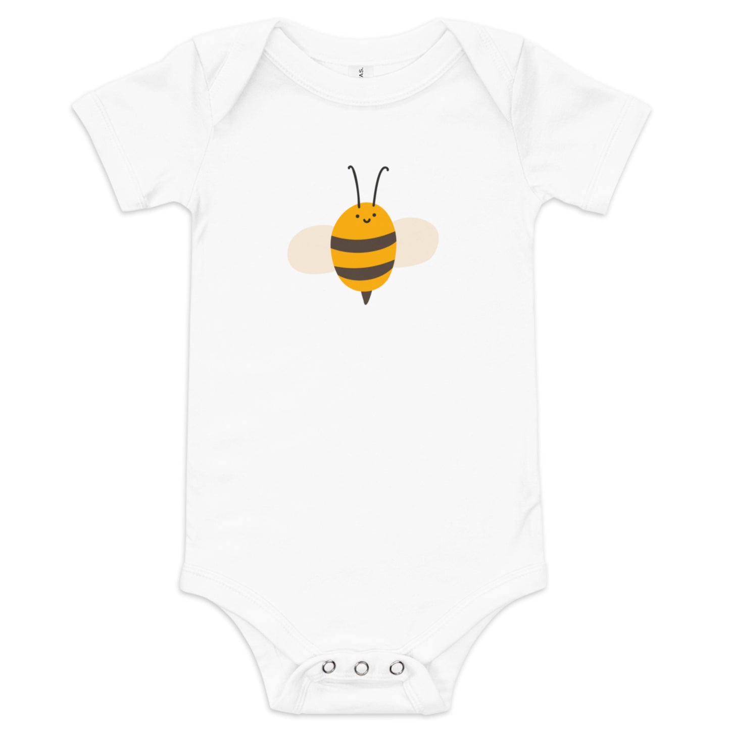 Cute Fat Bee Baby Jumpsuit.