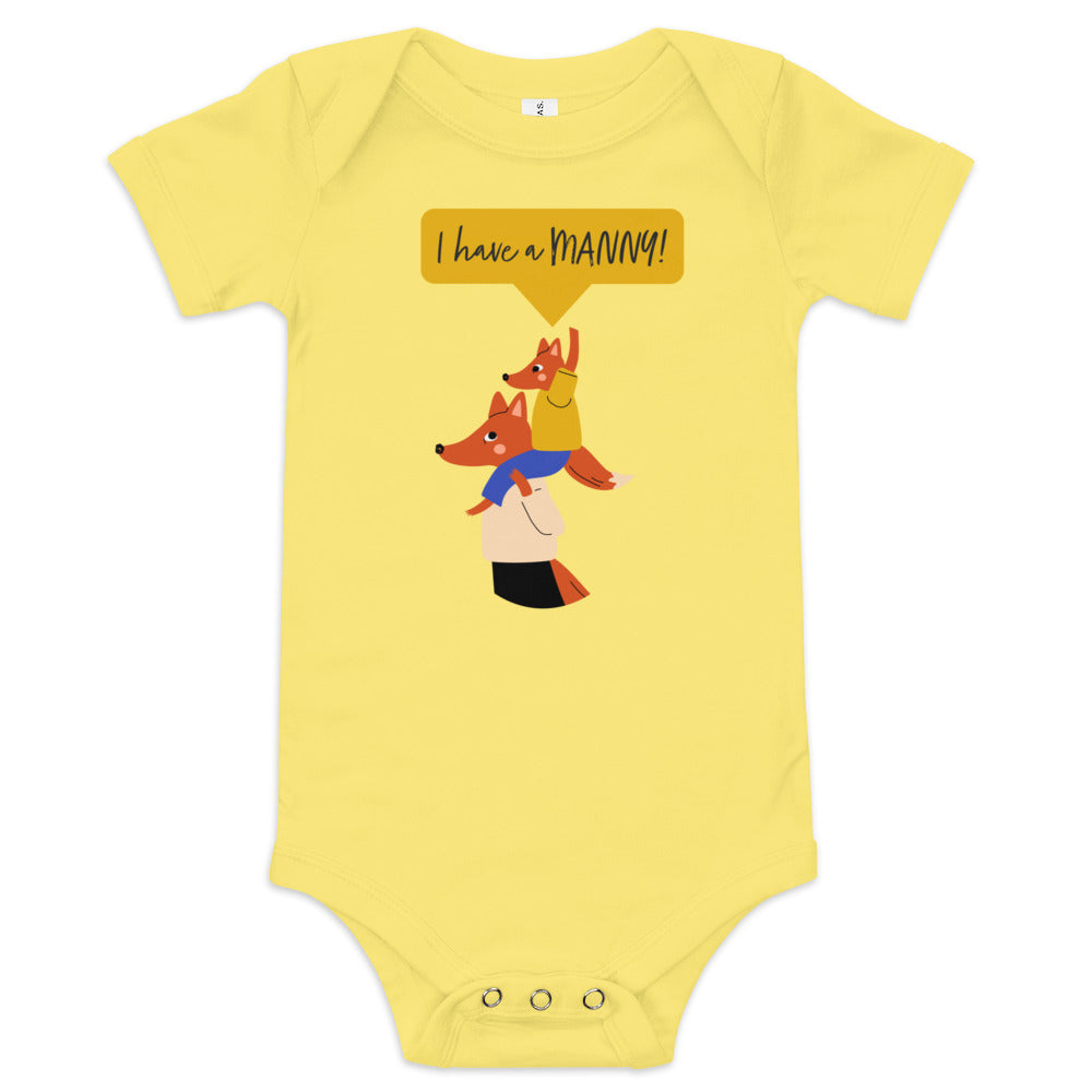 The London Manny Baby short sleeve one piece