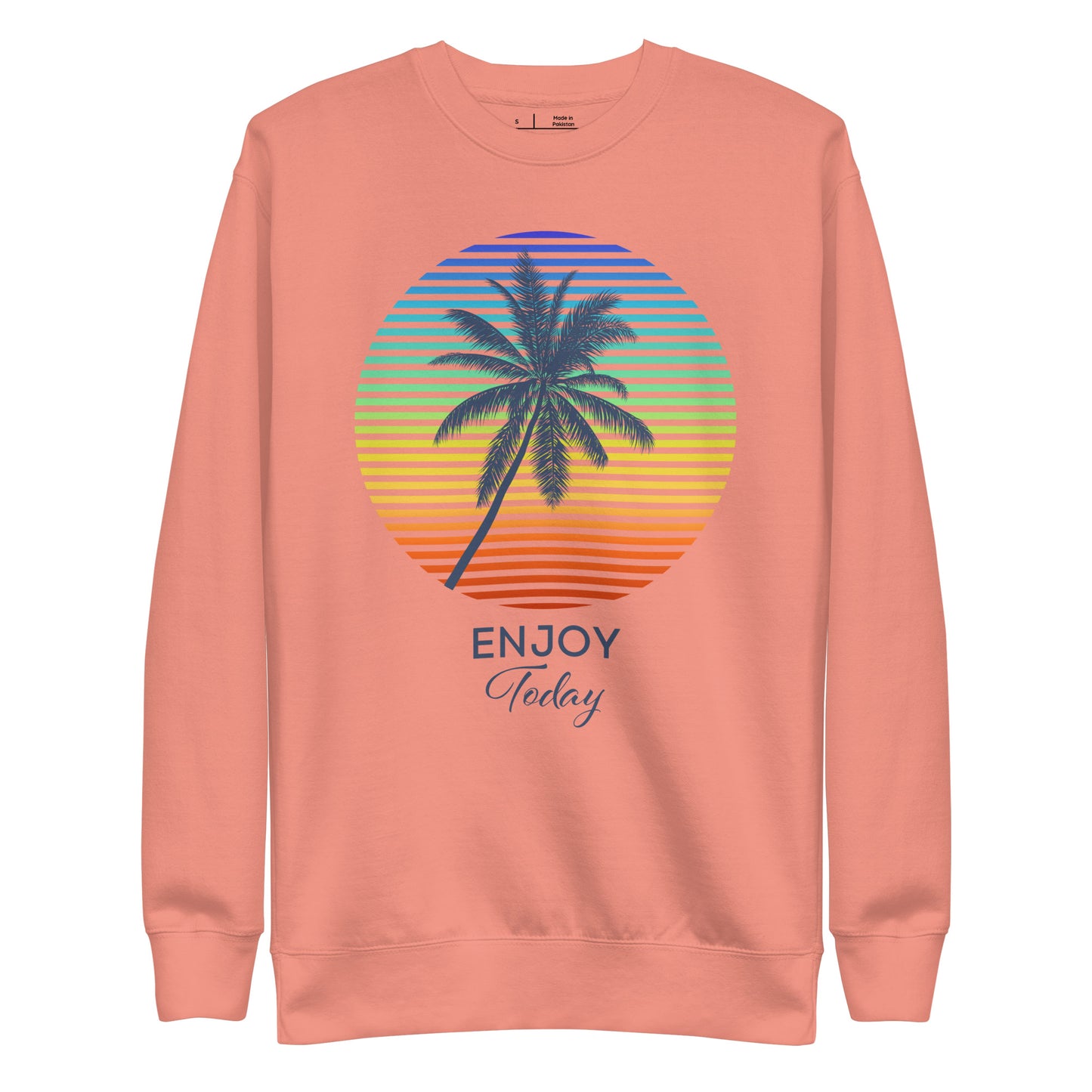 Unisex Premium Sweatshirt With Palm tree Design
